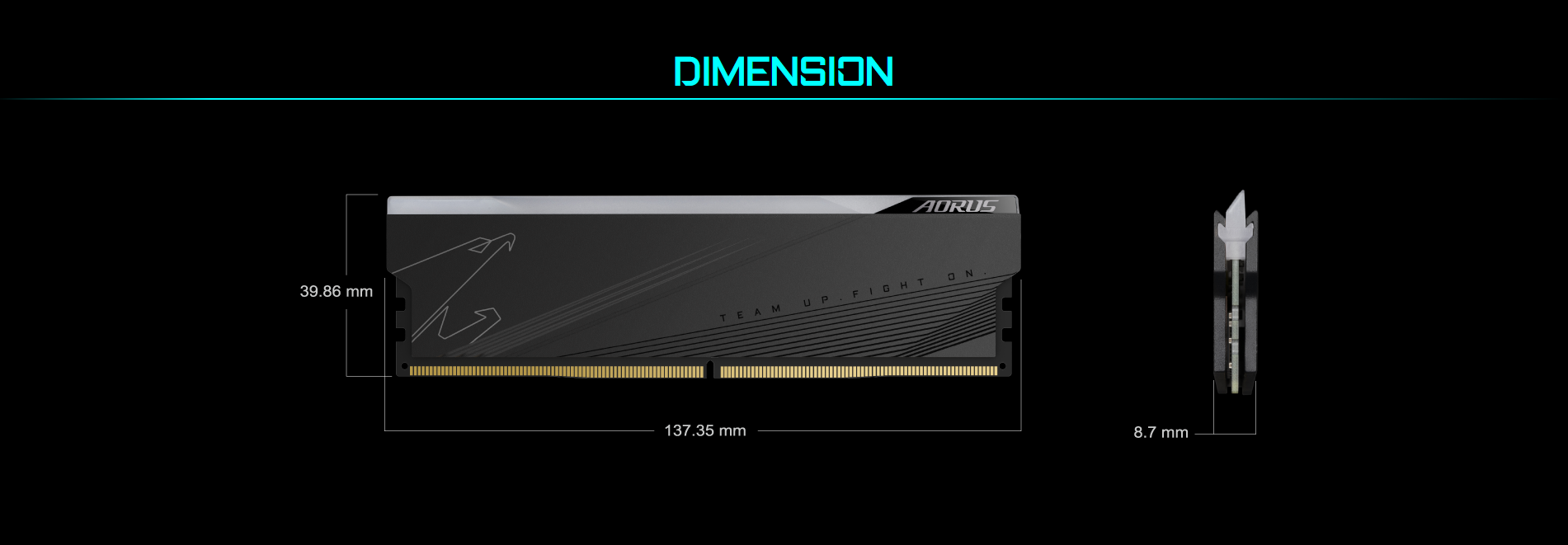GIGABYTE AORUS RGB Memory 32GB (2x16GB) 6000MT/s DDR5 - GplayBG.ro