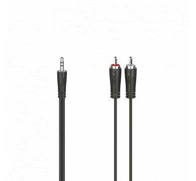 Hama Audio Cable 3.5 mm Jack Plug - 2 RCA Plugs