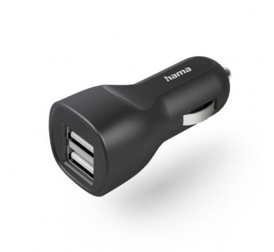 Hama Car Charger 2x USB-A 12W