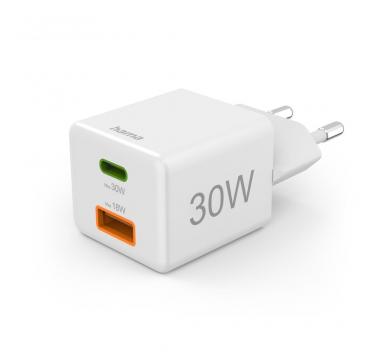 Hama Fast Charger 1x USB-C 1x USB-A