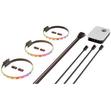 HYTE LS10 qRGB Light Strips with NP50