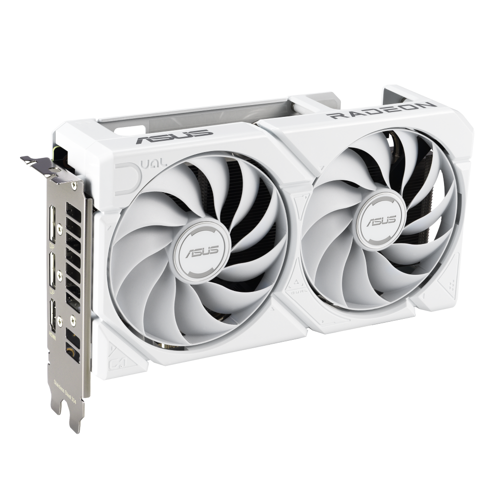 ASUS Dual Radeon RX 9060 XT 16GB GDDR6 White Edition - GplayBG.ro