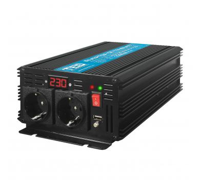 TED Electric 1000W Car Power Inverter – 12V to 230V