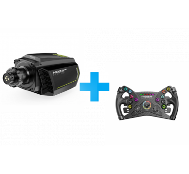 MOZA R16 V2 Wheel Base + KS Steering Wheel