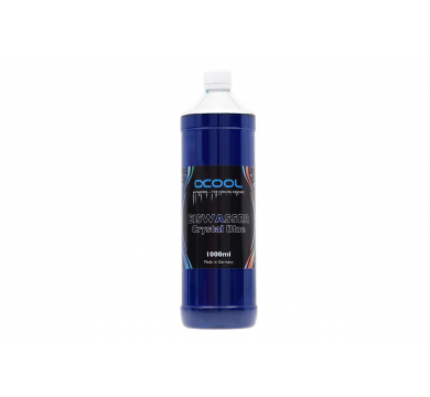 Alphacool Ice Water Crystal Blue UV-active premixed coolant 1000ml
