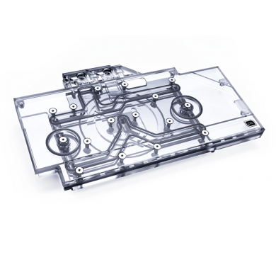 Alphacool Eisblock Aurora Acryl GPX-N RTX 3090/3080 ROG Strix with Backplate