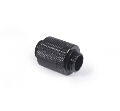 Alphacool ES D-Plug 20mm G1/4 AG auf G1/4 AG - Deep Black
