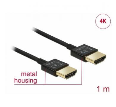 Delock Cable High Speed HDMI with Ethernet - HDMI-A male > HDMI-A male