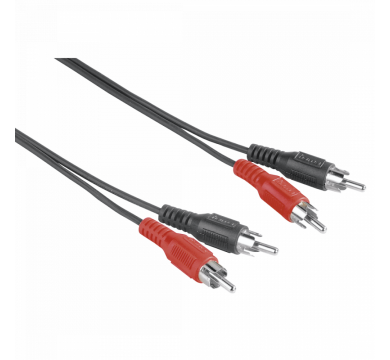 Hama Audio Cable 2 RCA Plugs - 2 RCA Plugs
