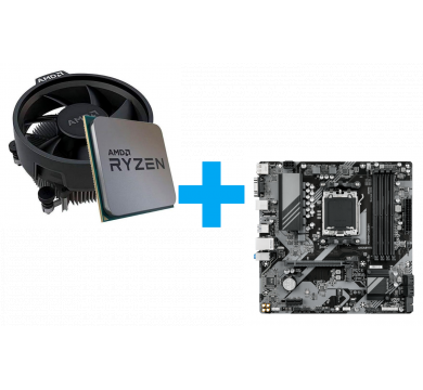 AMD Ryzen 5 7500F MPK + GIGABYTE A620M DS3H