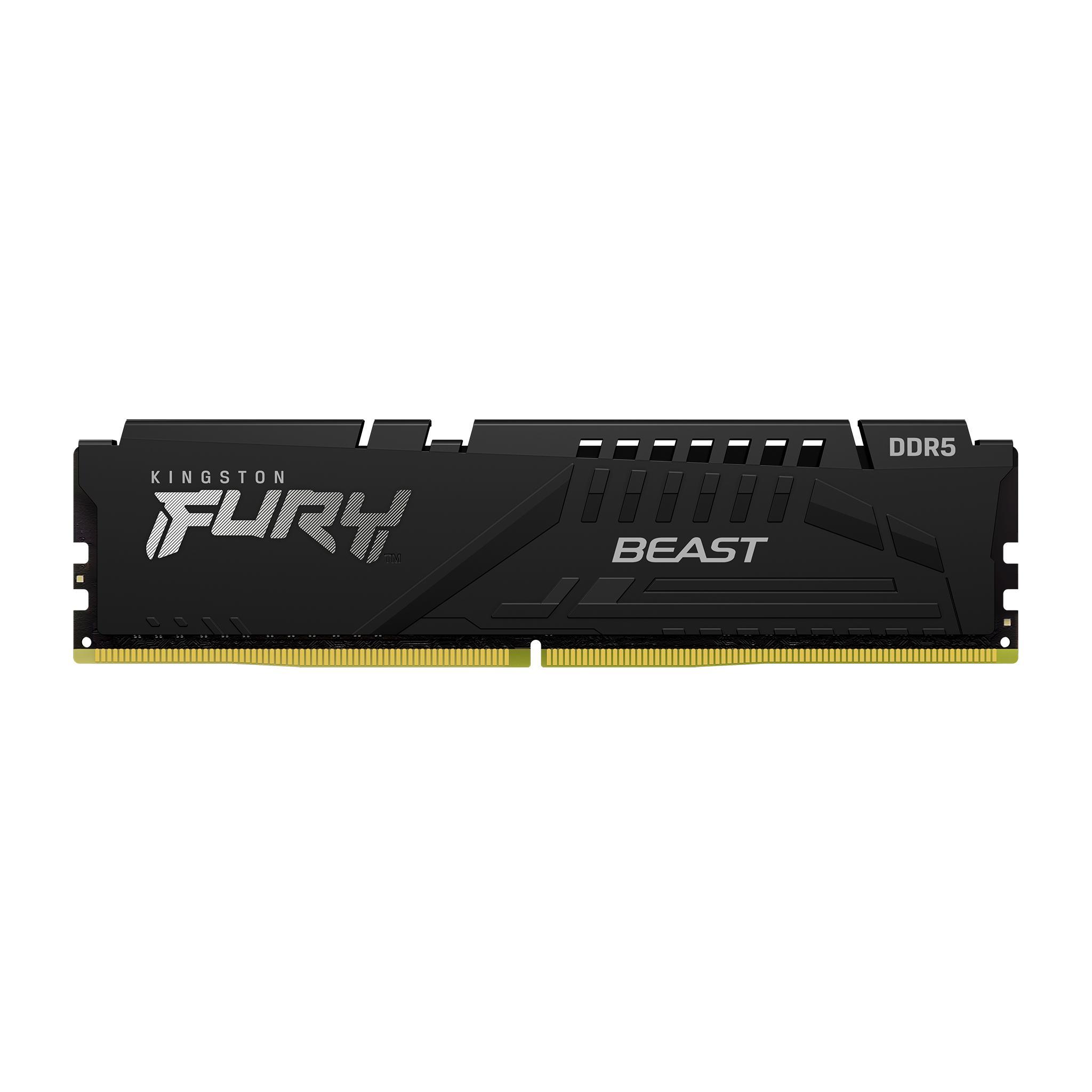 Kingston FURY Beast Black 16GB (2x8GB) 5200MT/s DDR5 - GplayBG.ro