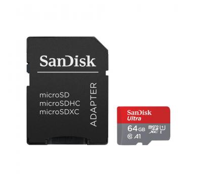 SanDisk Ultra microSD with SD Adapter 64GB