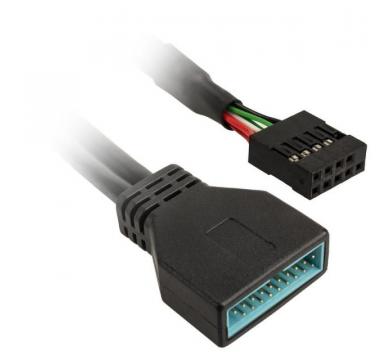 Kolink USB 2.0 8-pin to USB 3.0 19-pin Adapter Cable