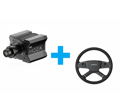 MOZA R12 V2 Direct Drive + TSW Truck Wheel