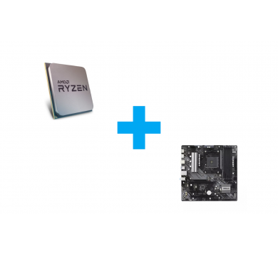 AMD Ryzen 7 5700 TRAY + ASRock B550M Phantom Gaming 4