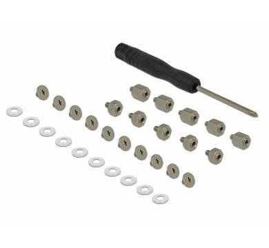 Delock Mounting Kit 31 pieces for M.2 SSD