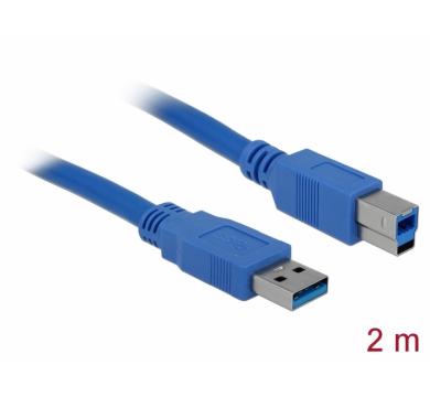 Delock Cable USB 3.0 type-A male to USB 3.0 type-B male