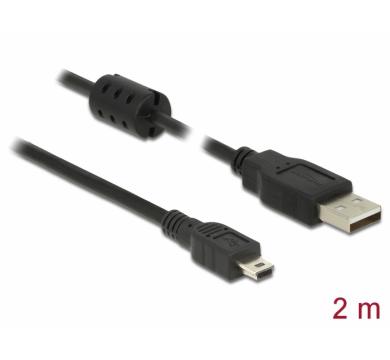 Delock Cable USB 2.0 Type-A male > USB 2.0 Mini-B male