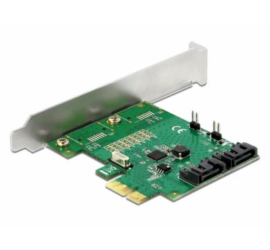 Delock 2 port SATA PCI Express Card with RAID