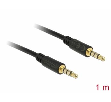 Delock Stereo Jack Cable 3.5 mm 4 pin