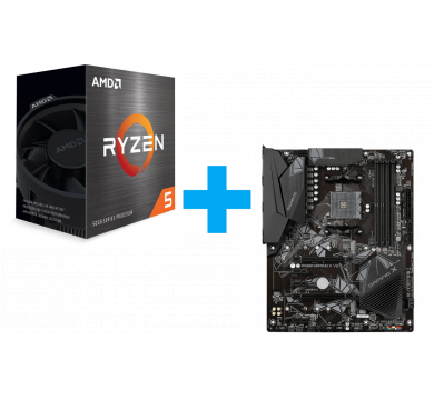 AMD Ryzen 5 5500 + GIGABYTE B550 GAMING X V2