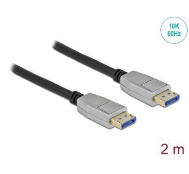 Delock DisplayPort cable 10K 60 Hz 54 Gbps metal housing