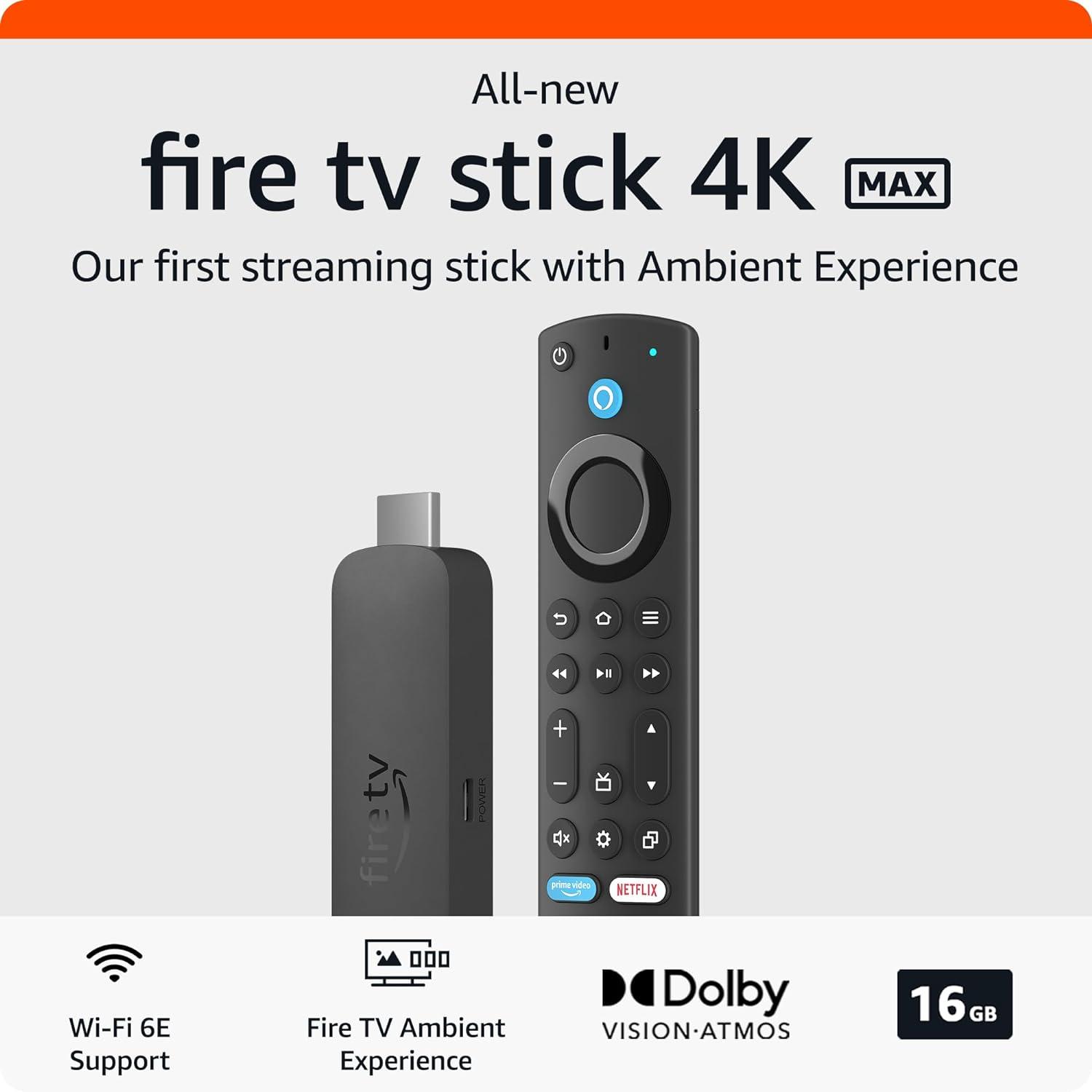 Amazon Fire TV Stick Max Gen2 - GplayBG.ro