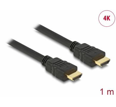Delock Cable High Speed HDMI with Ethernet – HDMI A male > HDMI A male