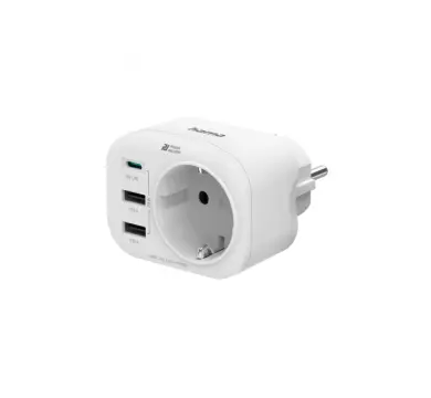 Hama 4-way multiple plug for socket