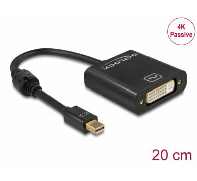 Delock Adapter mini DisplayPort 1.2 male to DVI female 4K
