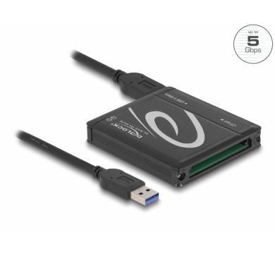 Delock SuperSpeed USB 5 Gbps Card Reader for CFast memory cards