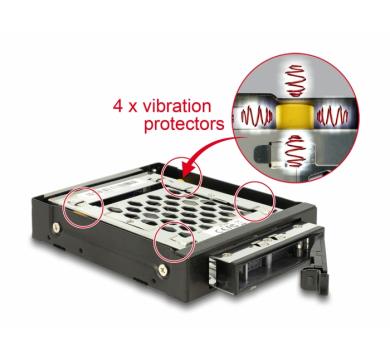 Delock 3.5″ Mobile Rack for 1 x 2.5″ SATA / SAS HDD / SSD