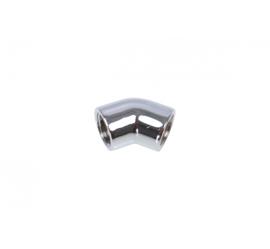 Alphacool HF L-connector 45° G1/4 inner thread to G1/4 inner thread - chrome