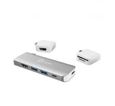 j5create JCD387 ULTRADRIVE Kit USB-C Dual-Display Modular Dock