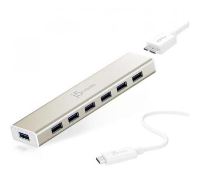 j5create JCH377 USB-C 7- Port HUB