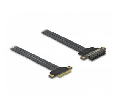 Delock Riser Card PCI Express x4 to x4 with flexible cable