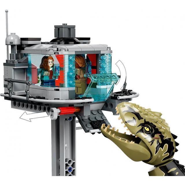 光 LEGO® Jurassic World - Atacul Giganotozaurului si