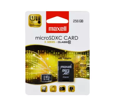 Maxell microSDXC 256GB Class 10
