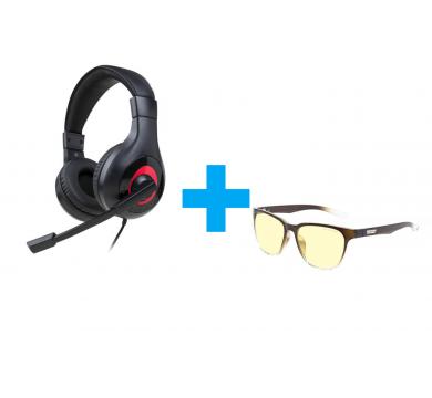 Nacon Bigben Nintendo Switch Headset V1 + Gunnar Berkeley (Latte Fade, Amber, Gunnar-Focus)