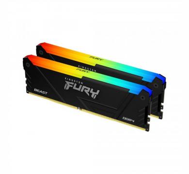 Kingston FURY Beast RGB Black 64GB (2x32GB) 3600MT/s DDR4
