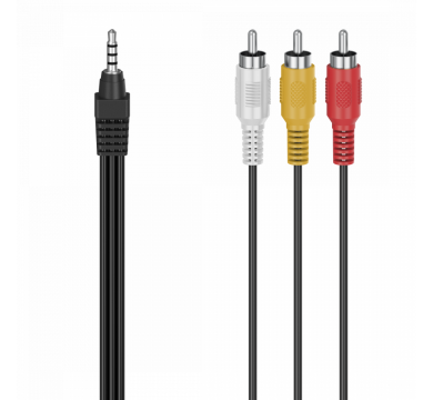 HAMA 3.5mm Audio Jack to 3x RCA plugs