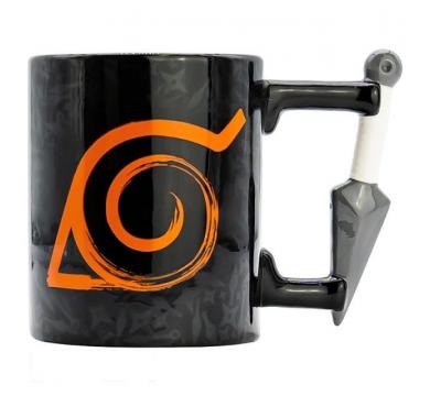 Abystyle NARUTO SHIPPUDEN Mug 3D handle Kunai Konoha