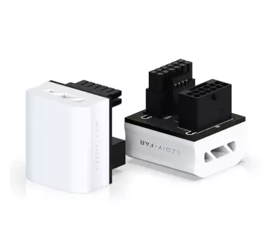 EZDIY-FAB 12+4P RVS GPU Power Adapter 180°