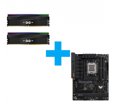 Silicon Power XPOWER Zenith 16GB (2x8GB) 3200MT/s DDR4 + ASUS TUF GAMING B550-PLUS WIFI II