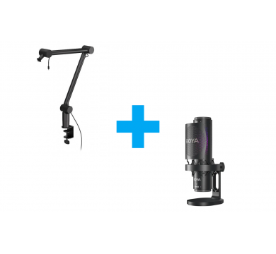 BOYA K9 + ENDORFY Studio Boom Arm