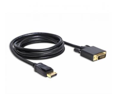 Delock Cable DisplayPort 1.2 male - DVI 24+1 male