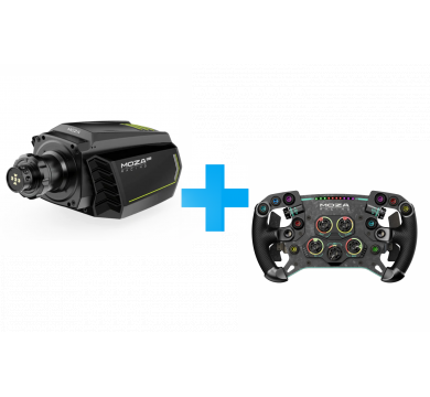 MOZA R16 V2 Wheel Base + GS V2P GT Wheel