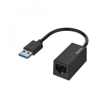 Hama Network Adapter USB Plug - LAN/Ethernet Socket