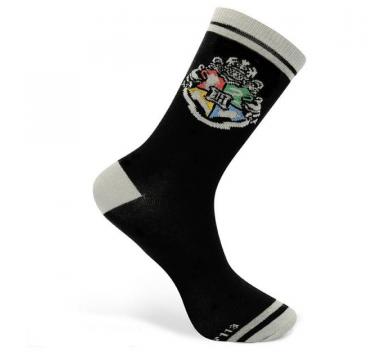 Abystyle HARRY POTTER Socks Black & Grey Hogwarts