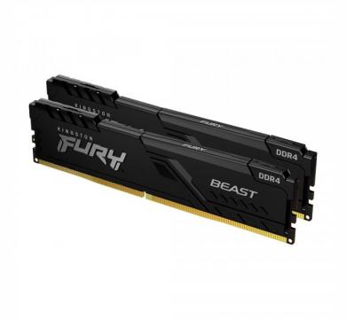 Kingston FURY Beast Black 32GB (2x16GB) 3200MT/s DDR4